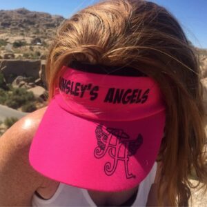 Ainsley’s Angels of America visor hat
