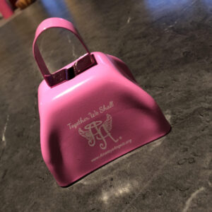 pink Ainsley’s Angels of America cowbell